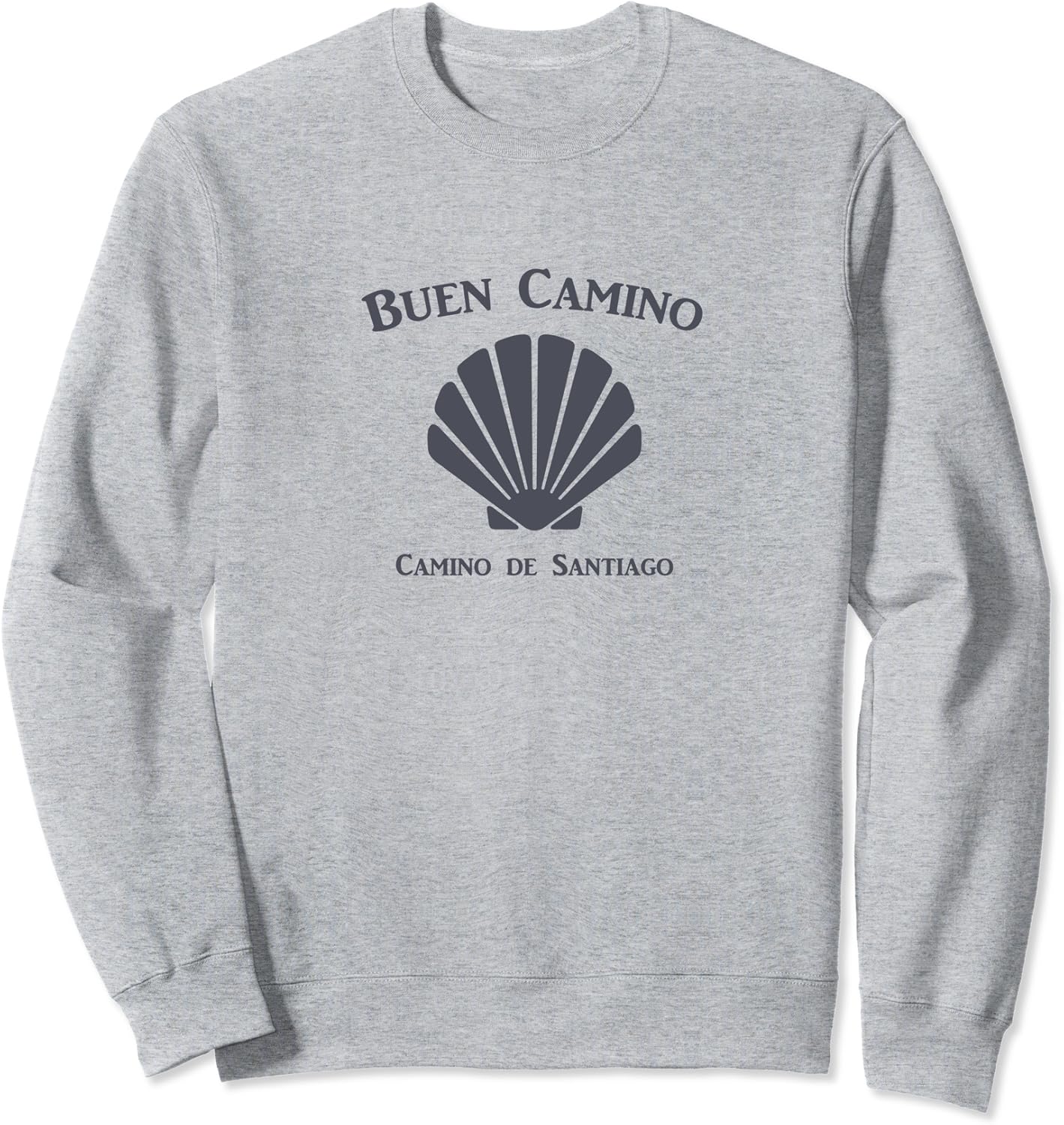 Camino de Santiago Scallop Shell, Buen Camino Sweatshirt Amazon.co